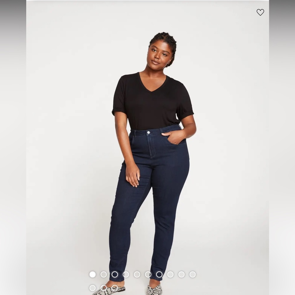 Seine High Rise Skinny Jeans 30 Inch
Dark Indigo by Universal Standard